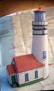 Cape Blanco Lighthouse model Fiddlersgreen.net